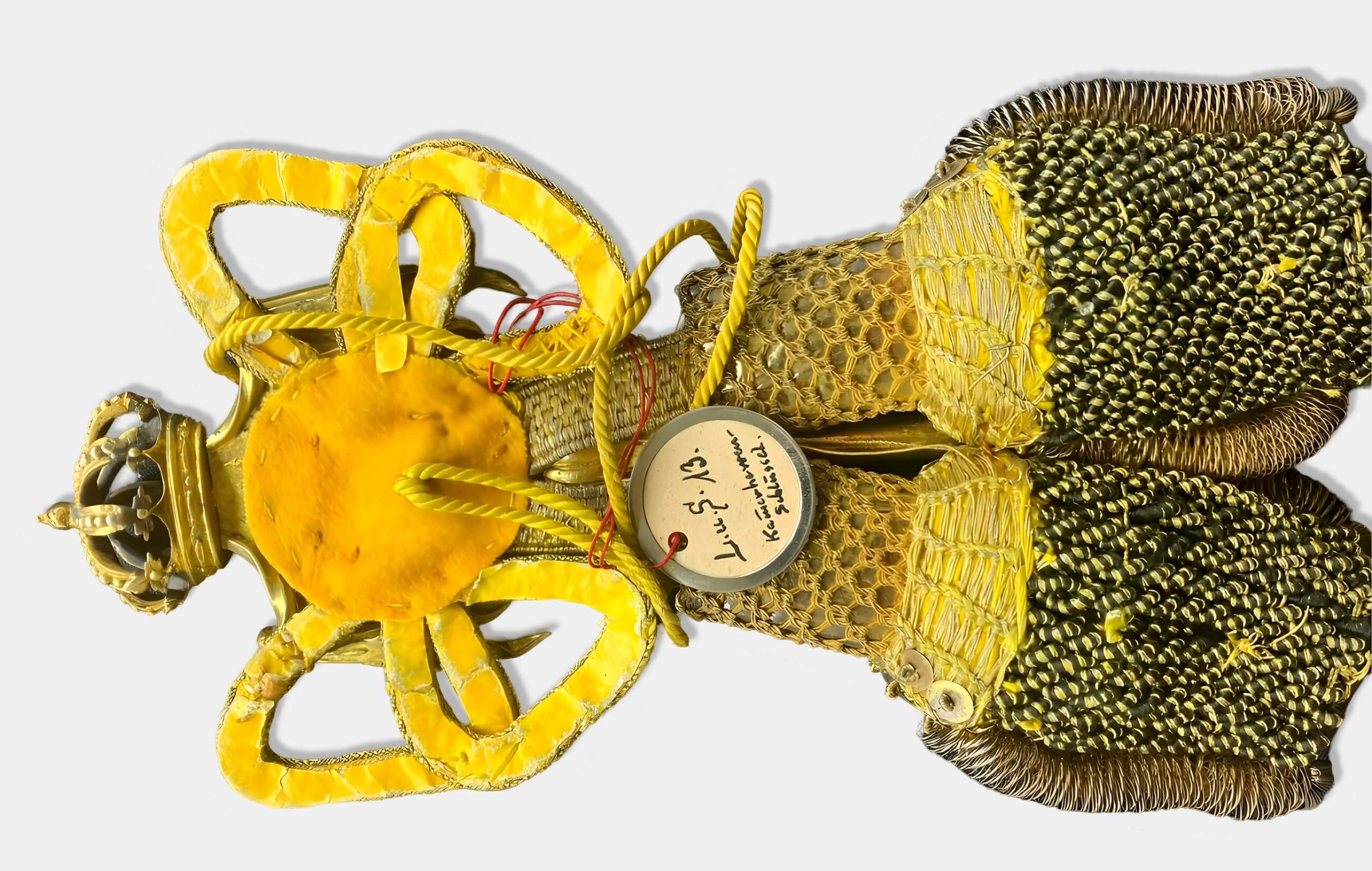 Rückseite des Portepees zum württembergischen Kammerherrenschlüssel