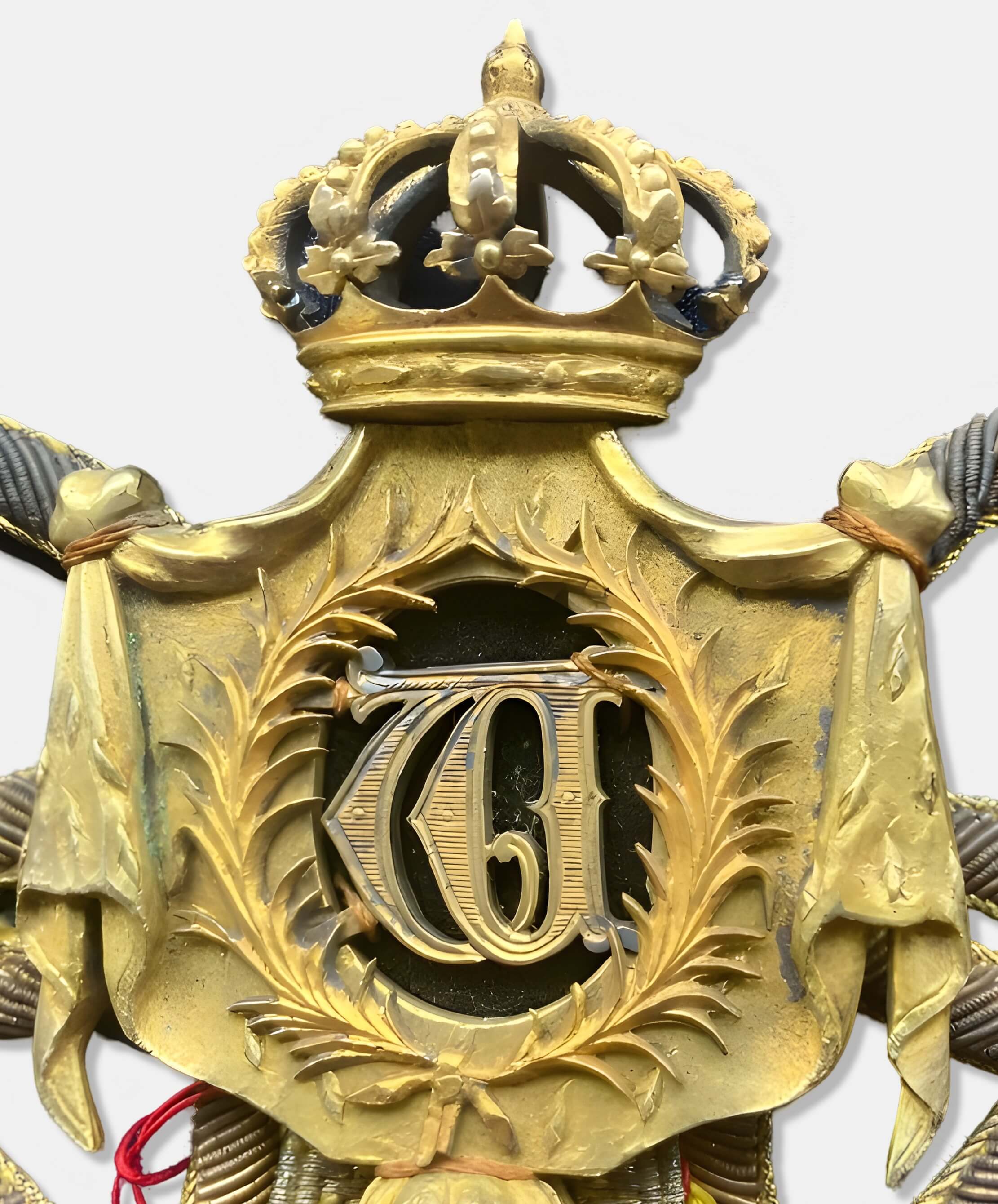 Reide mit dem bekrönten Monogramm König Wilhelm II. von Württemberg